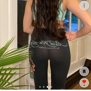 Vintage Y2K Ed Hardy Leggings